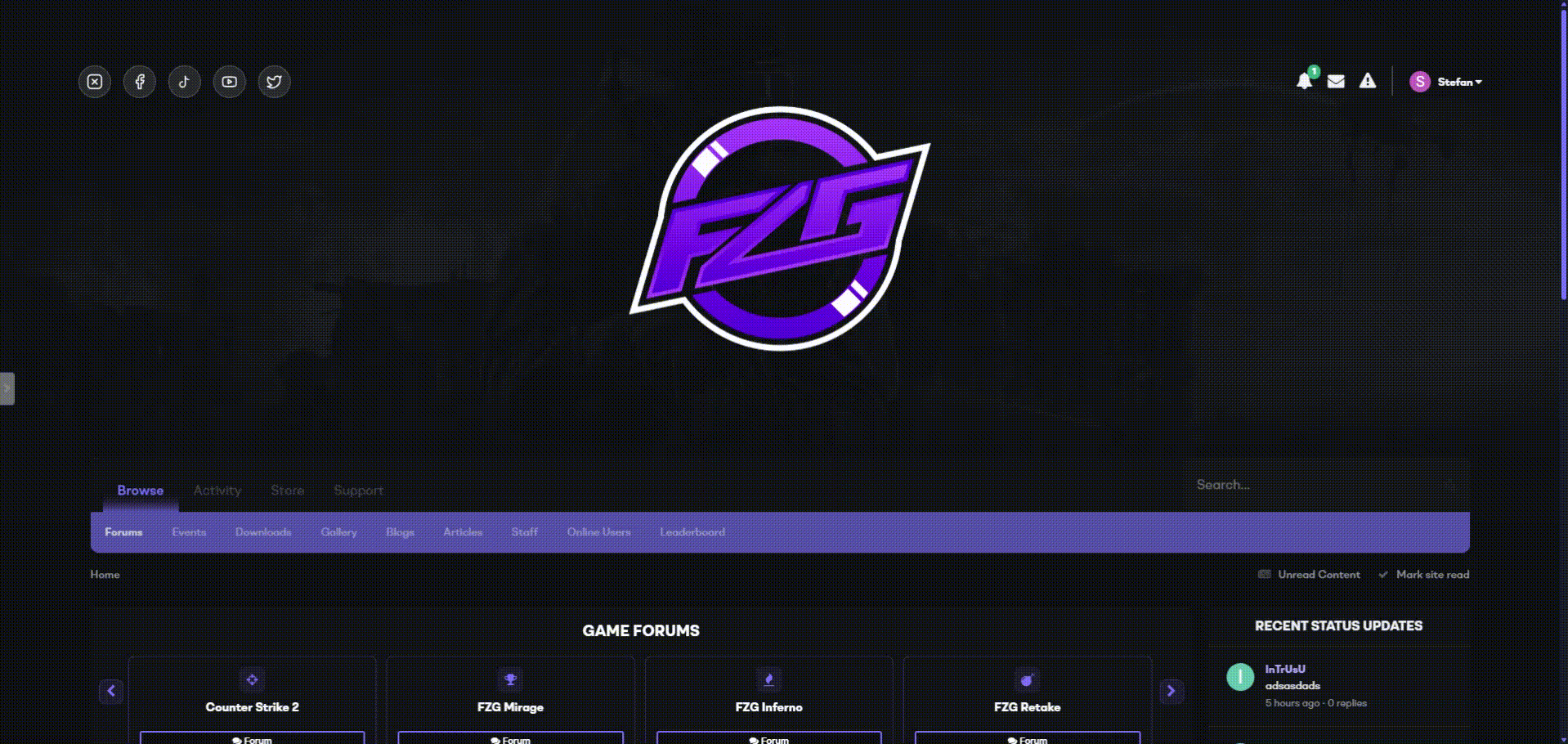 Featured project image for Advanced Forum Platform for FZG.RO – Custom Invision Community